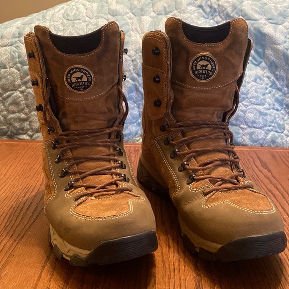 red wing upland boots